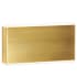 Dainolite Emery 2 Light 5" Tall LED Wall Sconce Aged Brass