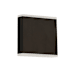 Dainolite Emery 5" Tall LED Outdoor Wall Sconce Matte Black