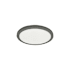Dainolite Franchesa 9" Wide LED Flush Mount Ceiling Fixture Matte Black / White