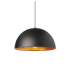 Dainolite Helsinki 16" Wide Pendant Matte Black