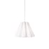 Dainolite Kendra 19" Wide Pendant Polished Chrome / White