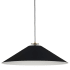 Dainolite Prudence 24" Wide Pendant Aged Brass / Matte Black