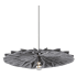 Dainolite Plegado 31" Wide Pendant Matte Black / Grey