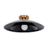 Dainolite Pima 18" Wide Semi-Flush Ceiling Fixture Matte Black