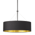 Dainolite Pallavi 4 Light 22" Wide Pendant Matte Black / Gold
