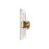 Dainolite Samantha 2 Light 5" Tall Wall Sconce Aged Brass