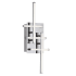 Dainolite Summit 5 Light 8" Tall LED Wall Sconce Polished Chrome