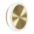 Dainolite Topaz 6" Tall LED Wall Sconce Aged Brass