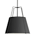 Dainolite Trapezoid 3 Light 18" Wide Pendant Black