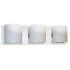Dainolite Sanctuary 3 Light 20" Wide Bathroom Vanity Light Polished Chrome