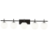 Dainolite Vivaldi 5 Light 41" Wide Bathroom Vanity Light Matte Black