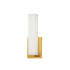Dainolite Signature 10" Tall LED Wall Sconce Aged Brass