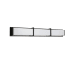 Dainolite Winston 3 Light 40" Wide LED Bathroom Vanity Light Matte Black