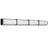 Dainolite Winston 4 Light 46" Wide LED Bathroom Vanity Light Matte Black