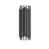 Dainolite Weslyn 2 Light 18" Tall Wall Sconce Matte Black