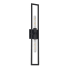 Dainolite Wisteria 2 Light 29" Tall Wall Sconce Matte Black