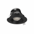 DALS Lighting Revolve 3-1/2" Integrated LED Round Adjustable Canless Recessed Light Black