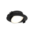DALS Lighting Fusion 4" Integrated LED Adjustable Canless Recessed Light Black