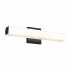 DALS Lighting Nobel 5" Wide LED Bath Bar with Shade Black
