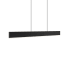 DALS Lighting 72" Wide LED Linear Chandelier Black