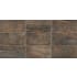 Daltile Slate Attache - 24" x 24" Square Floor and Wall Tile - Textured Visual - Sold by Carton (15.76 SF/Carton) Multi Brown