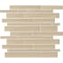 Daltile Amity - 11" x 14" Rectangle Wall Tile - Glossy Visual - Sold by Sheet (0.93 SF/Sheet) Beige