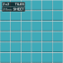 Daltile Keystones - 2" x 2" Square Wall Tile - Unpolished Visual - Sold by Sheet (2 SF/Sheet) Aegean