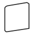 Daltile Florentine - 3" x 3" Bullnose Outcorner Wall Tile - Polished Marble Visual Argento