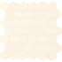 Daltile Limestone - 2" x 2" Hexagon Floor and Wall Tile - Brushed Visual - Sold by Sheet (0.91 SF/Sheet) Blavet Blend