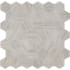Daltile Fonte - 2" x 2" Hexagon Mosaic Floor and Wall Tile - Honed Marble Visual - Sold by Sheet Nautical Gray