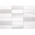 Daltile Perfit Mosaix - 2" x 6" Solid Floor and Wall Tile - Honed Visual - Sold by Carton (1.53 SF/Carton) Calacatta Dolomiti