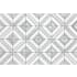 Daltile Perfit Mosaix - 18" x 12" Geometric Floor and Wall Tile - Polished Visual - Sold by Carton (1.5 SF/Carton) Grey Palissandro / Thassos