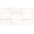 Daltile Raine - 12" x 24" Rectangle Ceiling, Floor, and Wall Tile - Polished Visual - Sold by Carton (12 SF/Carton) Empyrean Ice