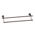 Oil Rubbed Bronze Double Towel Bar