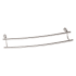 Brushed Nickel Double Towel Bar