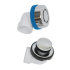 Dearborn True Blue 1-1/2" Tub Drain Kit - with Overflow Chrome