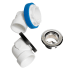 Dearborn True Blue 1-1/2" Tub Drain Kit - with Overflow N/A