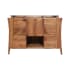 DecoTeak Curvature 48" Single Free Standing Vanity Cabinet Only - Less Vanity Top EarthyTeak