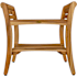 DecoTeak Symmetry 24" Teak Shower Chair with Lift Aid Arms Earthy Teak