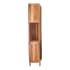 DecoTeak Significado 78-13/16" Teak Wood Free Standing Bathroom Linen Tower EarthyTeak
