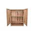 DecoTeak Significado 24" x 30" Double Door Teak Medicine Cabinet Earthy Teak