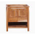 DecoTeak Tranquility 30" Single Free Standing Vanity Cabinet Only - Less Vanity Top EarthyTeak