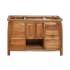 DecoTeak Tranquility 48" Single Free Standing Vanity Cabinet Only - Less Vanity Top EarthyTeak