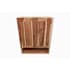 DecoTeak Tranquility 24" x 30" Double Door Teak Medicine Cabinet Earthy Teak
