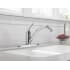 Delta-100LF-HDF-Installed Faucet in Chrome