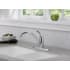 Delta-140-DST-Installed Faucet in Chrome