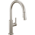Delta Nicoli 1.8 GPM Single Hole Pull Down Kitchen Faucet - Includes Escutcheon Brilliance Stainless
