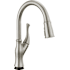 Delta Ophelia 1.8 GPM Single Hole Pull Down Touchless Kitchen Faucet with Touch2O, ShieldSpray, MagnaTite, Diamond Seal and Touch-Clean Technologies - Includes Escutcheon SpotShield Stainless