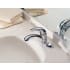 Delta-22C001-Installed Faucet in Chrome