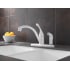 Delta-340-DST-Installed Faucet in Matte White